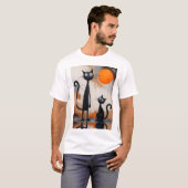 T-shirt Whiskers de minuit (Devant entier)