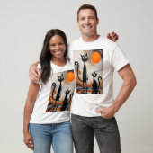 T-shirt Whiskers de minuit (Unisexe)