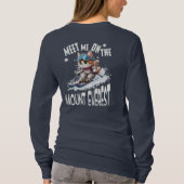 T-shirt Whiskers, le chat d'aventure sans peur - Manche lo (Dos)