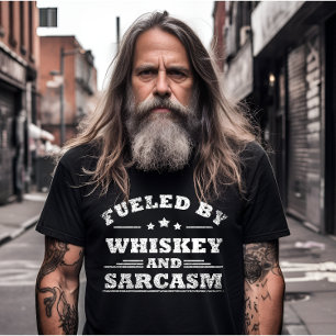 T-shirt Whiskey cite d'amusants propos d'alcool