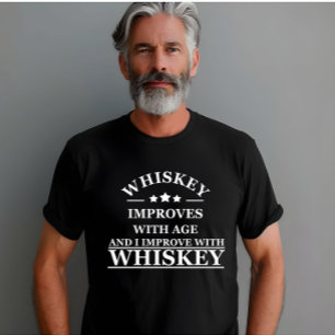 T-shirt Whiskey cite d'humoristiques paroles d'alcool cade