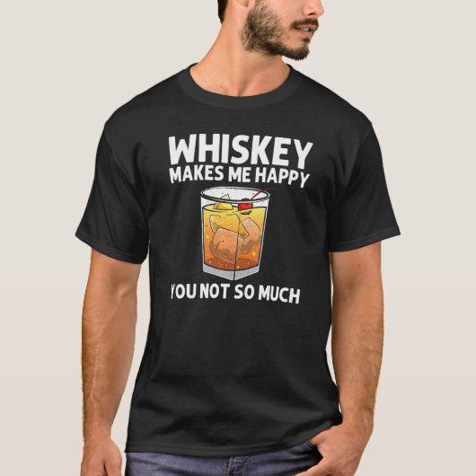 T-shirt Whiskey cool Pour Hommes Malt Whisky Alcool Bou (Devant)