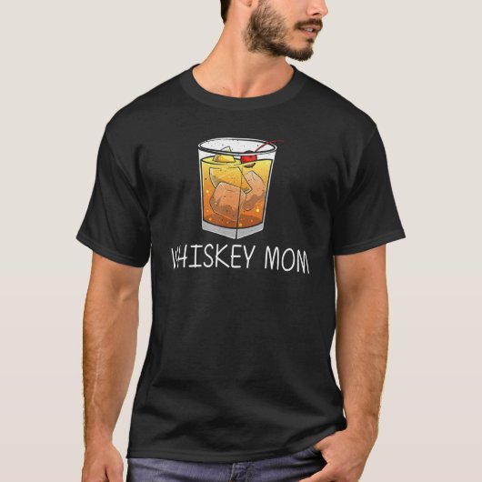T-shirt Whiskey cool Pour Maman Mère Malt Whisky Alcool Bo (Devant)