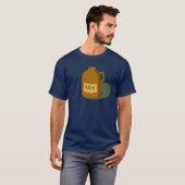 T-shirt whiskey de baignoire (Devant entier)