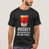 T-shirt Whiskey Definition Magique Eau Brown Pour Les Pers (Devant)