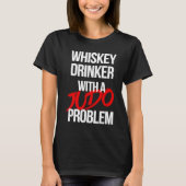 T-shirt Whiskey Drinker With a Judo Problem  Judoka Workou (Devant)