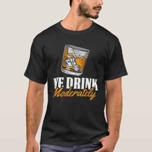 T-shirt Whiskey écossais irlandais de Malt simple
