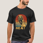 T-shirt Whiskey Neat Old Fashid Scotch Et Bourbon Drin (Devant)
