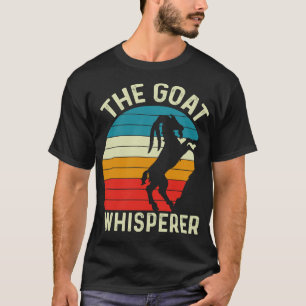 T-shirt Whisperer de chèvre drôle Amoureux de chèvre cadea