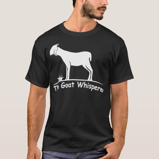 T-shirt Whisperer De Chèvre Pour Les Amateurs De Chèvre Ho (Devant)