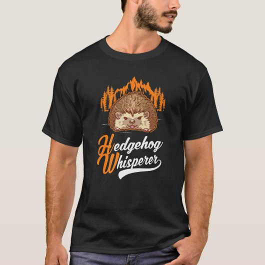 T-shirt Whisperer de hérisson (Devant)