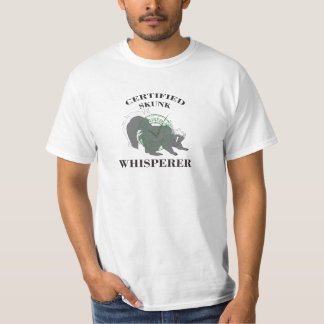 T-shirt Whisperer de mouffette - amant d'animal familier