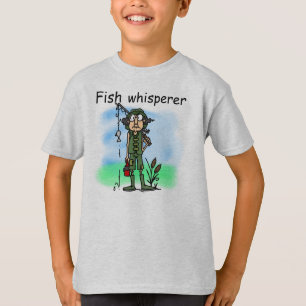 T-shirt Whisperer de poissons