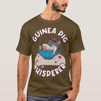 T-shirt Whisperer de porc de Guinée Premium 2482