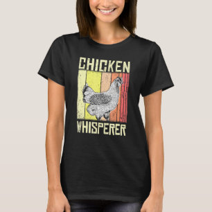 T-shirt Whisperer De Poulet Pour Un Producteur De Volaille
