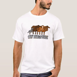 T-shirt whisperer de vache