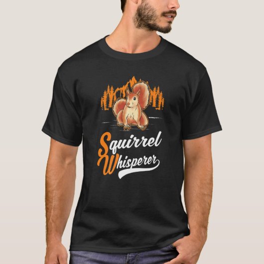 T-shirt Whisperer d'écureuil (Devant)