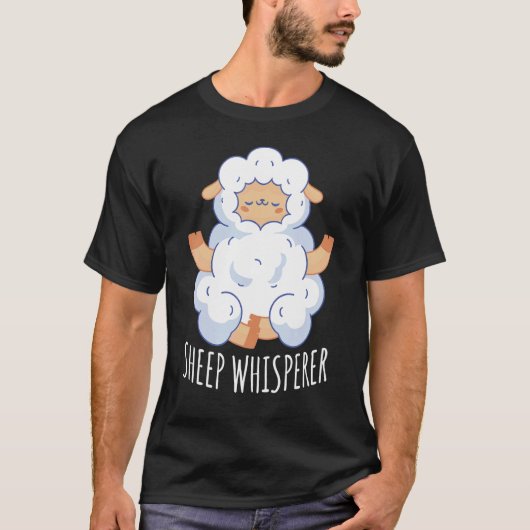 T-shirt Whisperer des moutons (Devant)