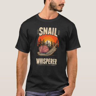 T-shirt Whisperer d'escargot