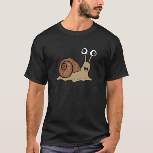 T-shirt Whisperer d'escargot 1 (Devant)