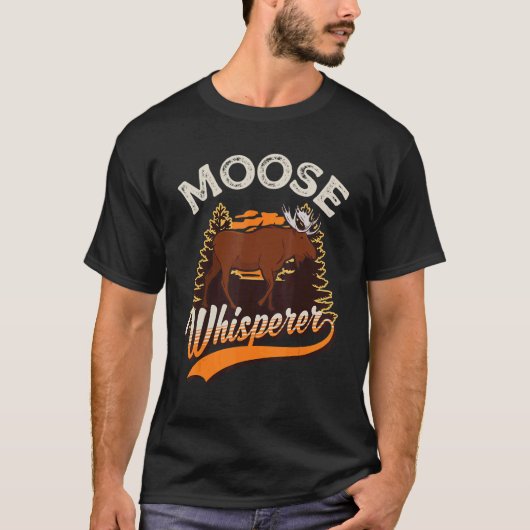T-shirt Whisperer d'orignal (Devant)