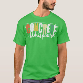 T-shirt Whisperer en béton Vintage rétro