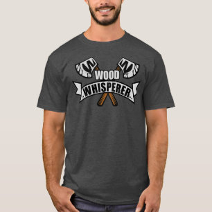 T-shirt Whisperer en bois