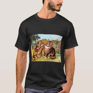 T-shirt Whispering Cat, Louis Wain