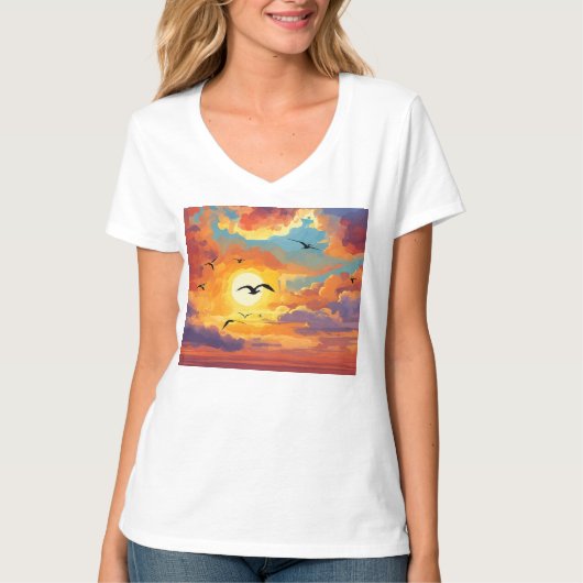 T-shirt Whispers au-dessus (Devant)