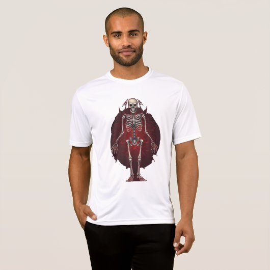 T-shirt Whispers de cimetière (Devant entier)