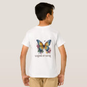 T-shirt Whispers of Nature : Papillons d'aquarelle (Dos entier)