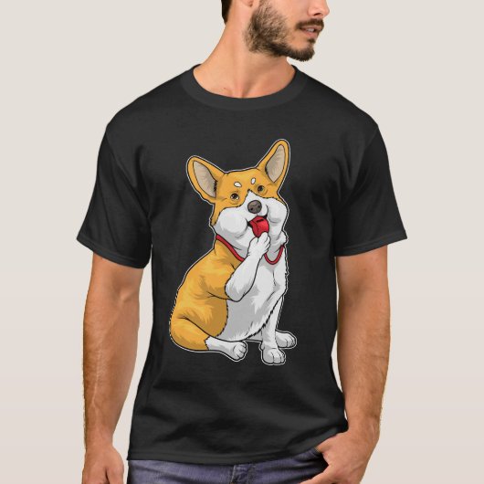 T-shirt Whistle d'arbitre de Corgi (Devant)