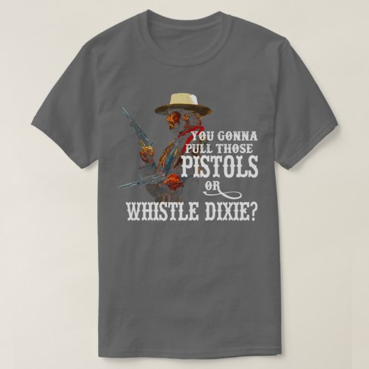 T-shirt Whistle Dixie de OUTLAW JOSEY WALES (Design devant)