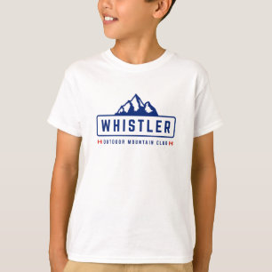 T-shirt Whistler à l'extérieur