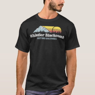 T-shirt Whistler BlackcombBRITANNIQUE COLUMBIASki Snowboar