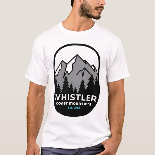 T-shirt Whistler, C.-B. (Devant)
