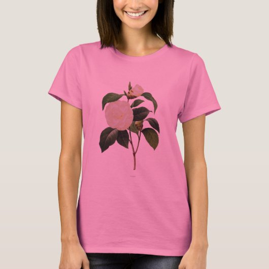 T-shirt White Camellia (Devant)