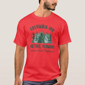 T-shirt White Christmas Film Movie Columbia Inn Pineree Ve