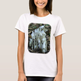T-shirt White Indian Pipe Nature Fleur sauvage 