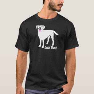 T-shirt White Labrador Retriever Papa