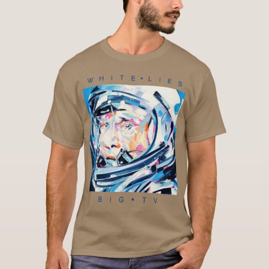 T-shirt WHITE LIES BAND BIGV gift boy (Devant)