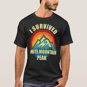 T-shirt White Mountain Peak Randonnée Escalade de montagne
