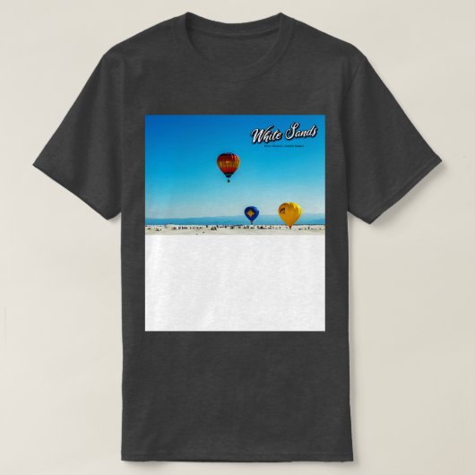 T-shirt White Sands Hot Air Balloon Invitational 21 (Design devant)
