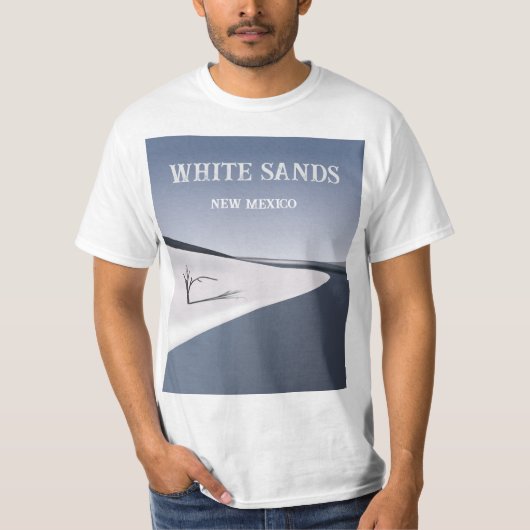 T-shirt White Sands Nouveau-Mexique (Devant)