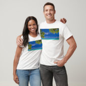 T-shirt White sandy beach, Okinawa (Unisexe)
