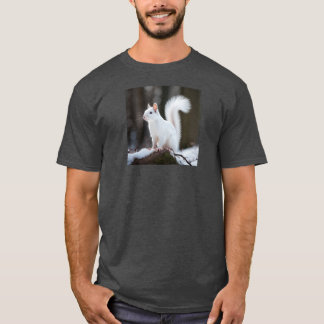 T-shirt White Squirrel 01 vintage funny