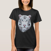 T-shirt White Tiger Big Cat (Devant)