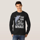 T-shirt White Whale Marine Mammal & Whale Watching (Devant entier)