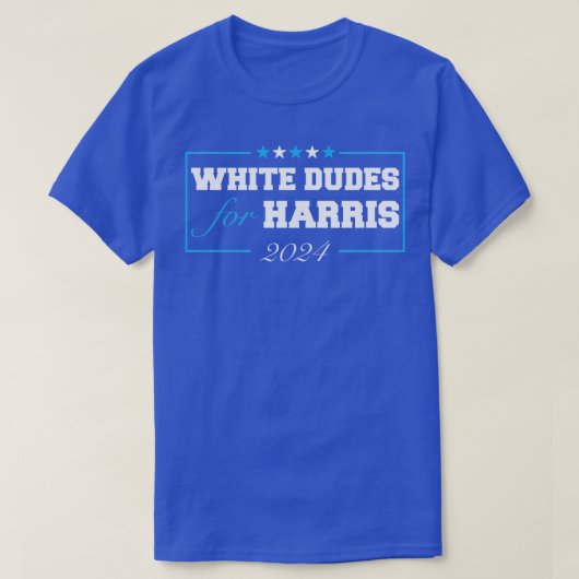 T-shirt whitedudesforharris 14 (Design devant)