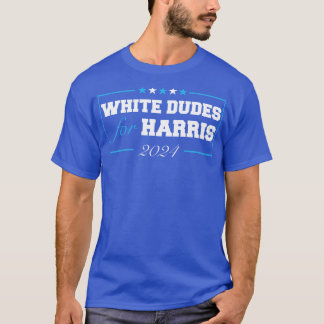 T-shirt whitedudesforharris 14